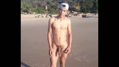 Conhecendo a praia de nudismo all gay porn video