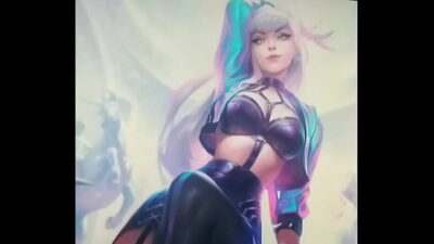 CUM TRIBUTE EVELYNN KDA (LOL) SOP all gay porn video