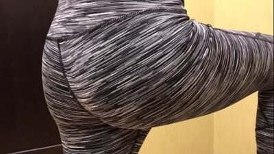 Cute boy trying on leggings in dressing room all gay porn video