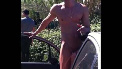 Deep throat outdoors in the car !! all gay porn video