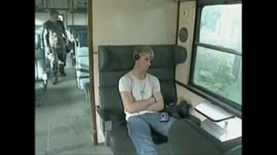 gatoesacana.blogspot.com – Blond guys fuck on the train all gay porn video