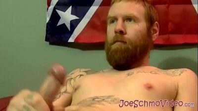 Ginger amateur with huge beard sucked dry by mature homo all gay porn video