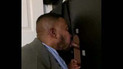 GLORY-HOLE BOY SUCKING LATINO DICK all gay porn video