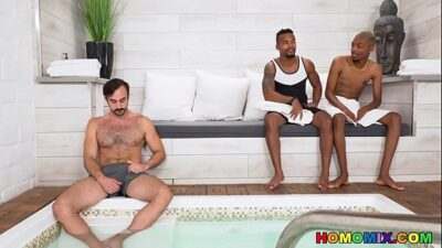 Mason Lear Tag-Teamed By Horny Black Dudes all gay porn video