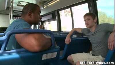 PROJECT CITY BUS – Interracial gay sex on a bus! all gay porn video