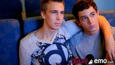 Skinny twinks Patrick Kennedy and Levon Meeks anal fuck all gay porn video