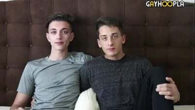 Two hot twinks make love all gay porn video