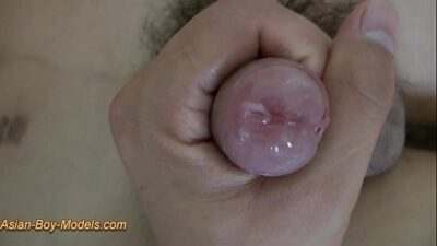Bondaged Cute Smooth Asian Boy Got Handjob To Cum all gay porn video