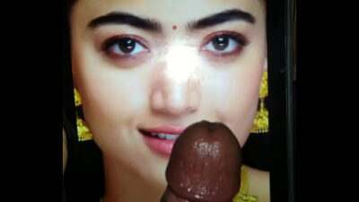 Cum tribute for Rashmika mandanna -4 all gay porn video