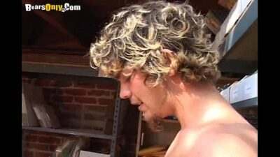 Curly Blond Jock Sucks Cockarsonly 1 part2 all gay porn video