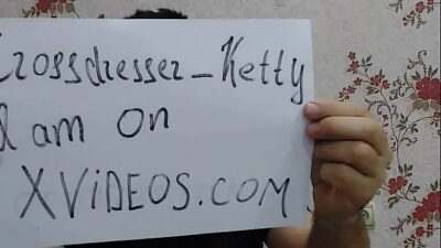 Cute Ladyboy Crossdresser Kitty Sussy Model Verification Video all gay porn video