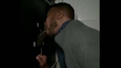 GLORY-HOLE BOY SUCKING BBC all gay porn video
