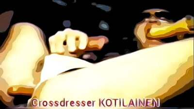 Homo sissy crossdresser Kotilainen from Finland. all gay porn video