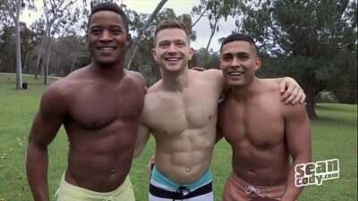 (Landon, Deacon, Asher  Bareback) – Gay Movie – Sean Cody all gay porn video