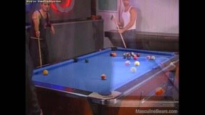 Pool Hall Bears Sucking all gay porn video