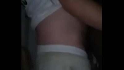 White Bottom fucks Black top all gay porn video