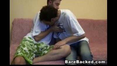 White gay with awesome barebacked all gay porn video