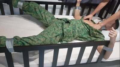 Asian Soldier Edged all gay porn video