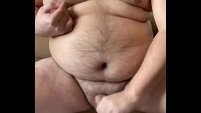 Chubby, small dick, and horny all gay porn video