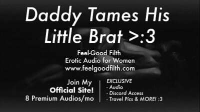 DDLG Roleplay: Rough Daddy Tames His Bratty Slut (Erotic Audio for Women) all gay porn video