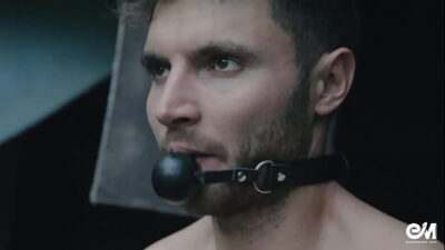Gay handcuffed and gagged guy after male BDSM experiment all gay porn video