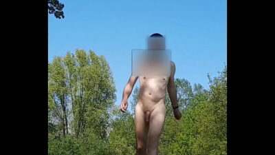 I walk naked on nude beach all gay porn video