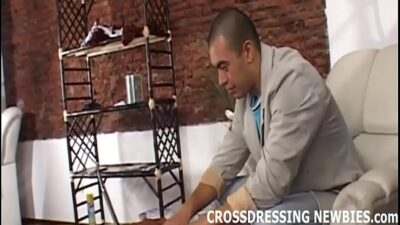 I want to take some hard cock while crossdressing so bad all gay porn video