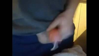 Jacking my small cock till I cum all gay porn video