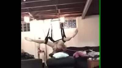 SEX SWINGS, 30 INCH DILDOS & ASS GAPING all gay porn video