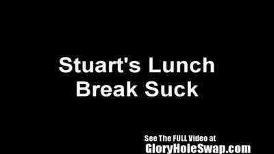 Stuart Sucks Off Strangers On His Lunch Hour all gay porn video