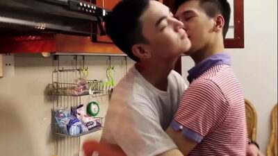 Asian gay boy kiss all gay porn video