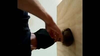 Ass to mouth at the glory hole all gay porn video