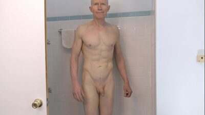 Horny Gay Nudist Bates in Shower all gay porn video