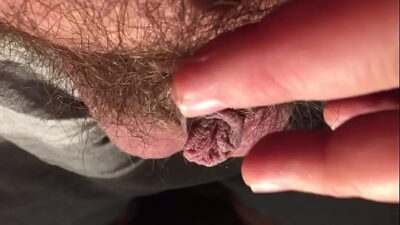 My cock Small cock to hard –  balls out – growing all gay porn video