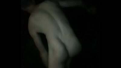 Naked wander in nature during freezing winter. all gay porn video