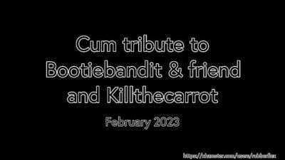 RubberFlex makes Cum Tribute to Bootiebandit all gay porn video
