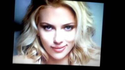 scarlett Johansson cum tribute all gay porn video
