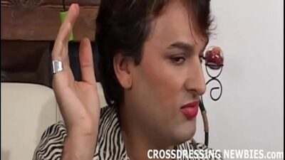 This is my first time crossdressing for real all gay porn video