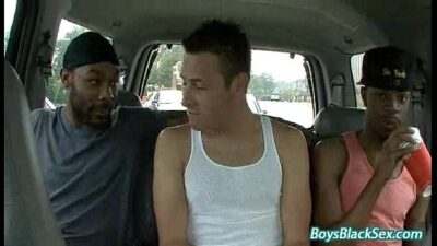 Blacks On Boys -White Twing Fucked Hard By Black Gay Dude 14 all gay porn video