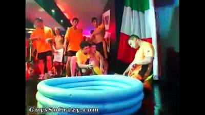 Gay bondage methods in party and male group locker room masturbation all gay porn video