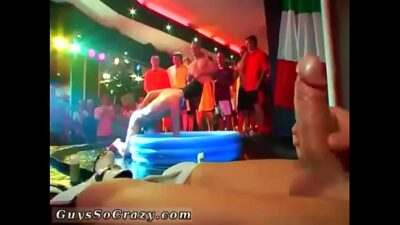 Group masturbation in locker room and gay emo boy jock fuck party all gay porn video