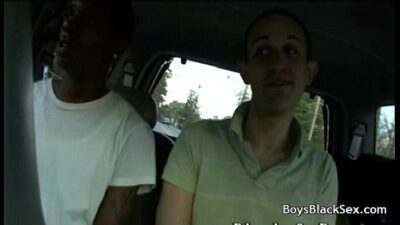Hardcore Interracial bareback gay sex video 22 all gay porn video