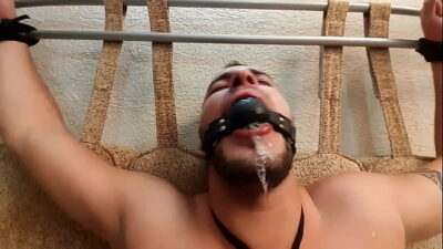 Matheus ballgagged all gay porn video