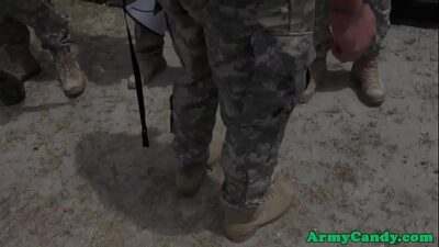Military jocks suck and fuck after exercise all gay porn video