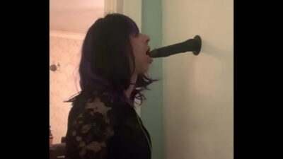 Samantha Jewels sucks bbc dildo all gay porn video