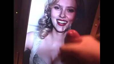 Scarlett Johansson Cum Tribute all gay porn video