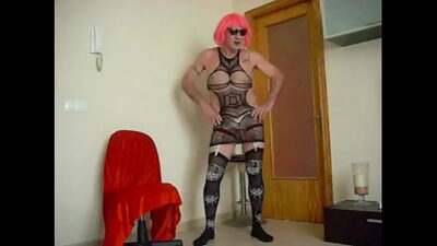 Sissy Coca has fun with her favoutite dildo Bob all gay porn video