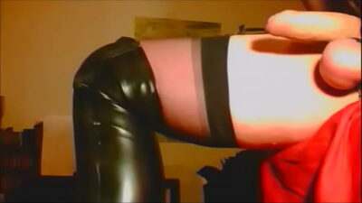Boots and stockings masturbation all gay porn video