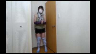 【女装体験談】ノーパン女装で接客したお話 all gay porn video