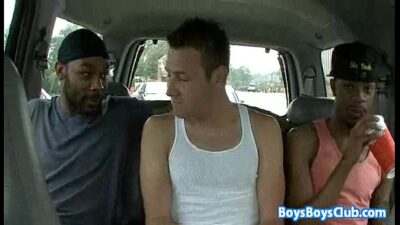 Interracial Gay Bareback Fucking Hard Style Movie 27 all gay porn video